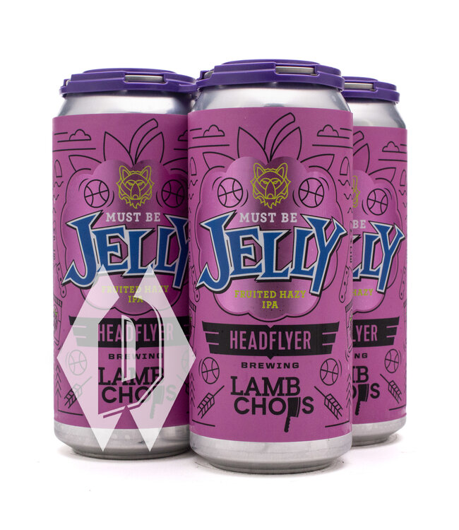 Headflyer Must Be Jelly Fruited Hazy IPA 16oz 4pk