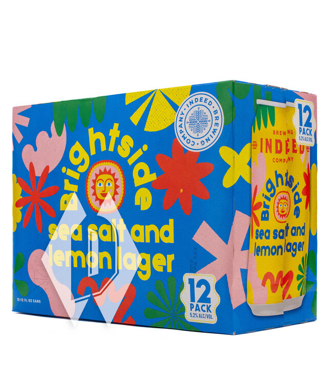 Indeed Brightside Sea Salt Lemon Lager 12oz 12pk