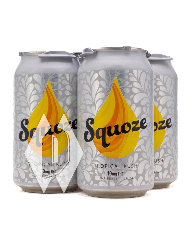 Squoze Tropical Kush 10mg 4pk 12oz