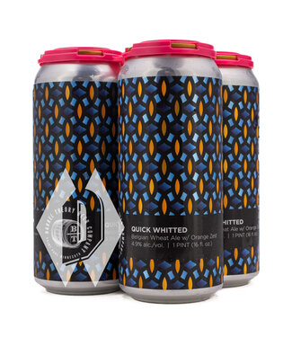 Barrel Theory Barrel Theory Quick Whitted Wheat Ale 16oz 4pk