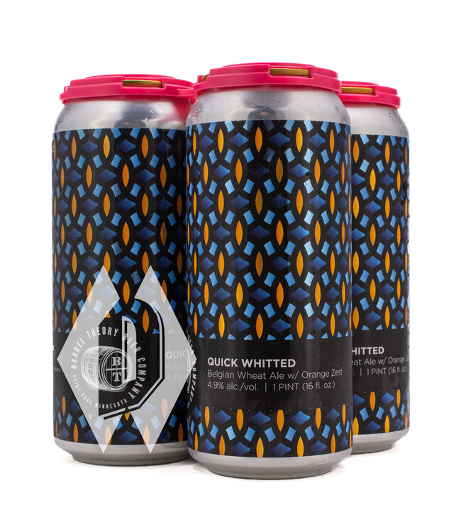 Barrel Theory Quick Whitted Wheat Ale 16oz 4pk