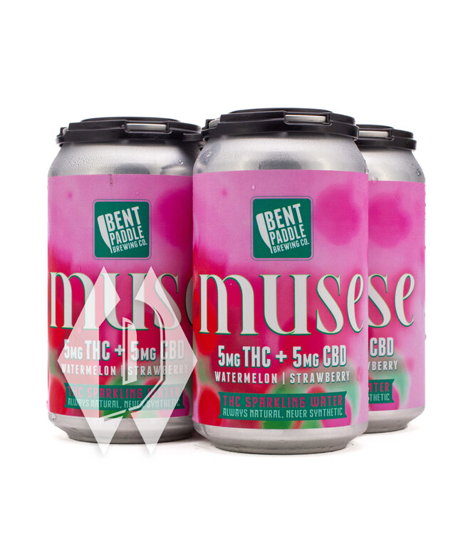 Bent Paddle Muse Watermelon Strawberry 5mg 12oz 4pk