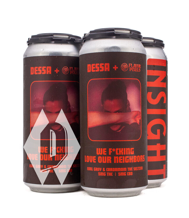 Insight Flavor Pixel Dessa We F*cking Love Our Neighbors 5mg 16oz 4pk