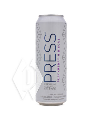 Press Press Seltzer Blackberry Hibiscus 19.2oz Single