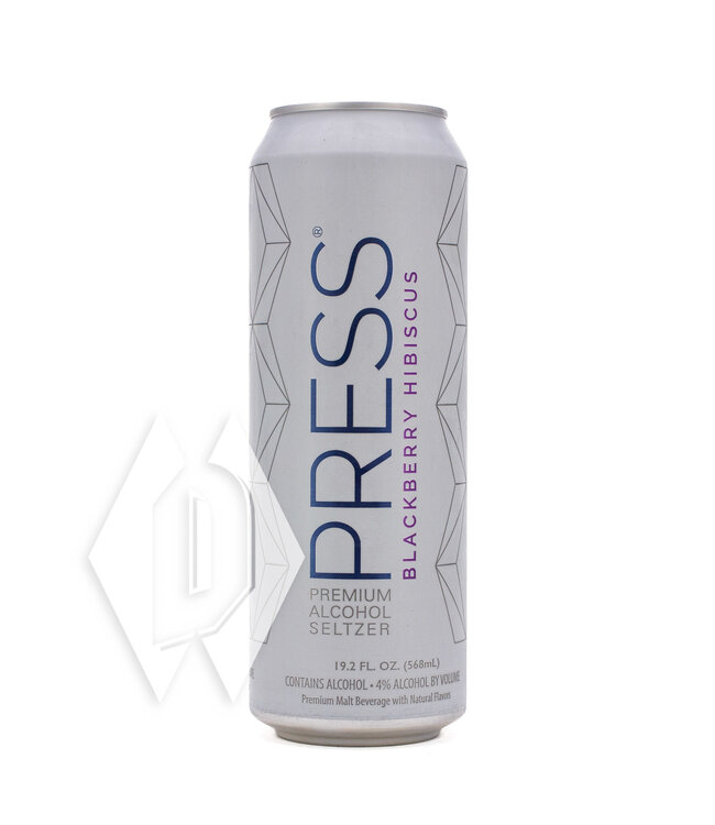 Press Seltzer Blackberry Hibiscus 19.2oz Single
