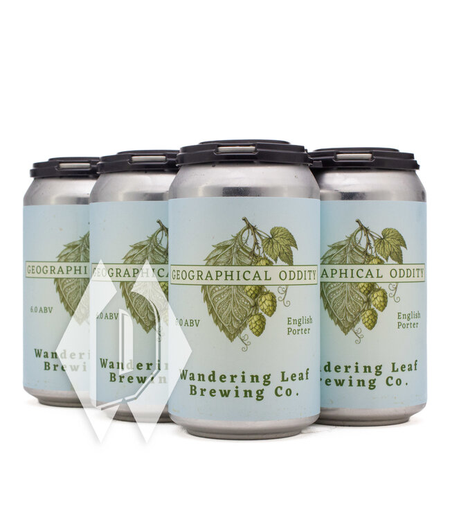 Wandering Leaf Geographical Oddity English Porter 12oz 6pk