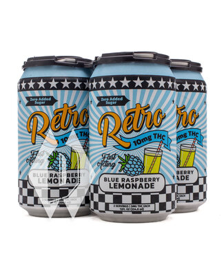 Retro Bakery Blue Raspberry Lemonade 4pk 12oz 10mg