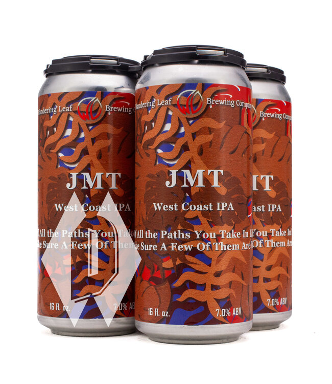 Wandering Leaf JMT West Coast IPA 16oz 4pk