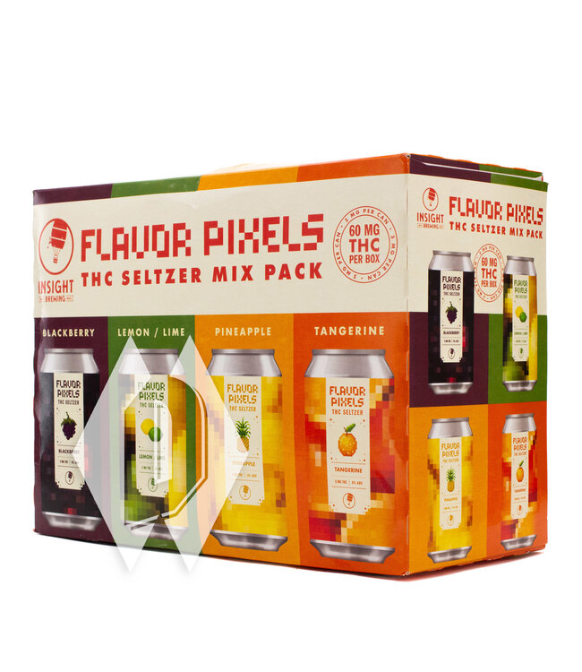 Insight Flavor Pixels 5mg Mix Pack 12oz 12pk