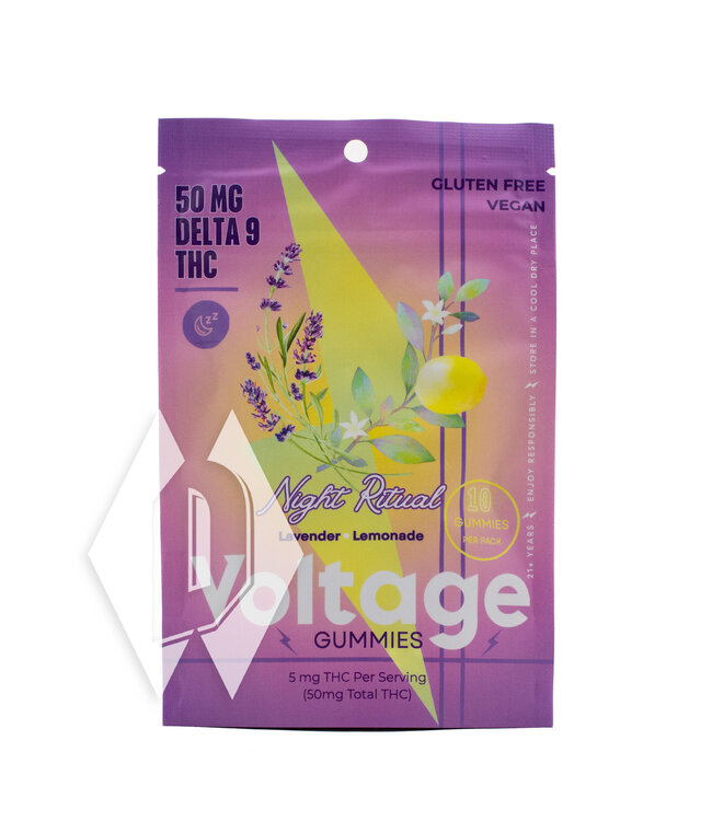 Voltage Night Ritual Gummies 5mg 10pk