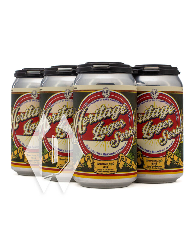 Bad Weather Heritage Lager 12oz 6pk