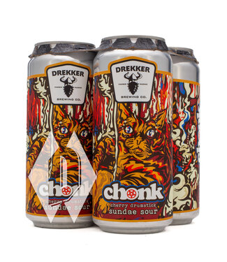 Drekker Drekker Chonk Cherry Drumstick Sundae Sour 16oz 4pk