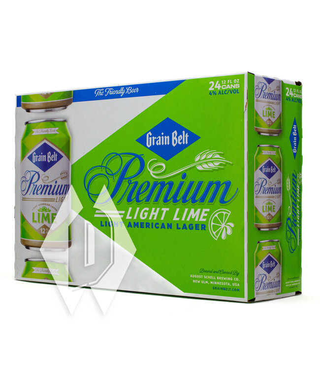 Grain Belt Premium Light Lime Lager 12oz 24pk