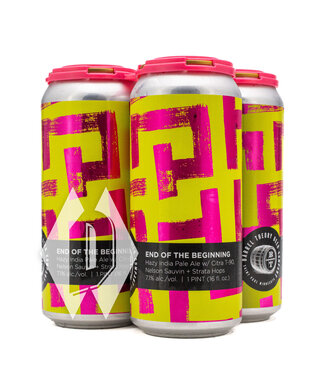 Barrel Theory Barrel Theory End Of The Beginning Hazy IPA 16oz 4pk Barrel Theory Barrel Theory End Of The Beginning Hazy IPA 16oz 4pk