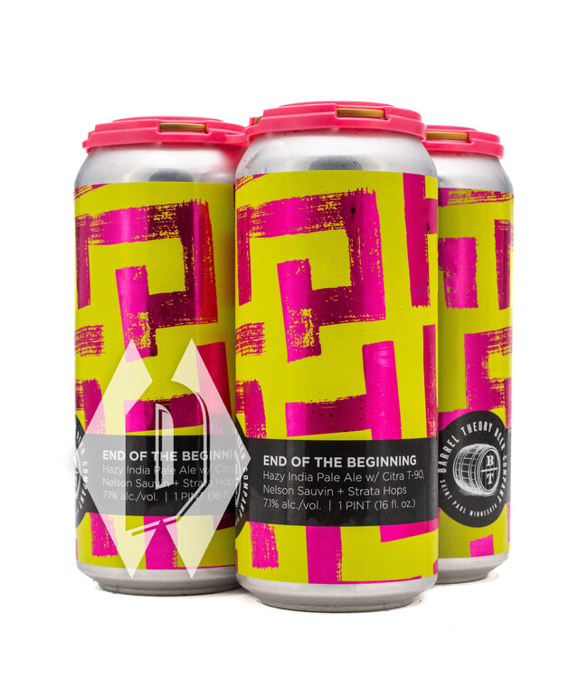 Barrel Theory End Of The Beginning Hazy IPA 16oz 4pk