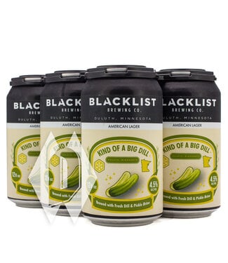 Black List Blacklist Kind Of A Big Dill Lager 12oz 6pk