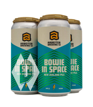 Arbeiter Arbeiter Bowie in Space New Zealand Pils 16oz 4pk