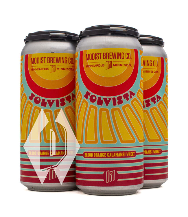 Modist Solvista Blood Orange Calamansi Wheat Ale 16oz 4pk
