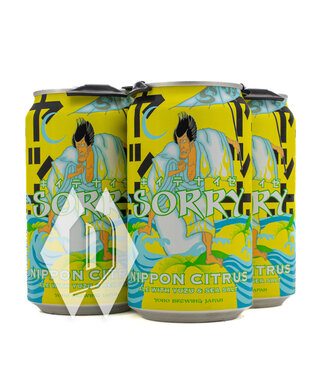 Yoho Sorry Nippon Citrus with Yuzu and Sea Salt Ale 350ml 4pk