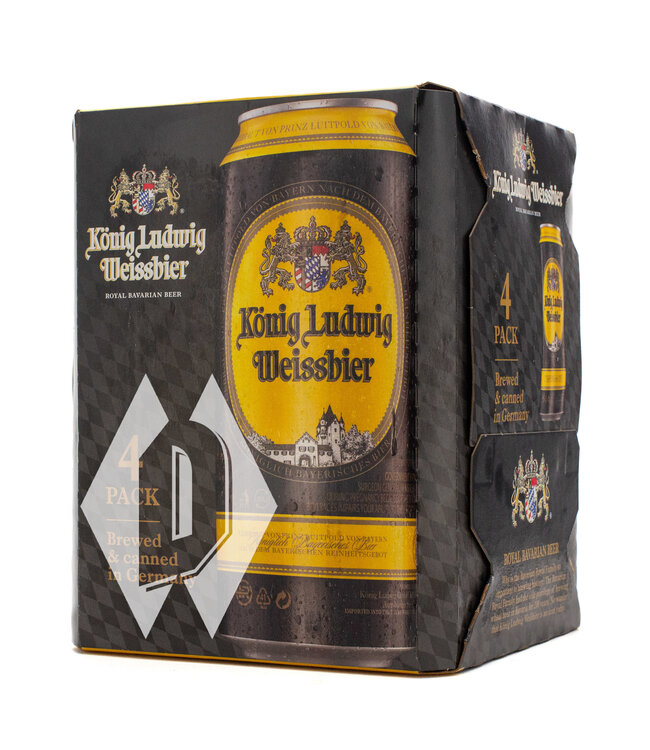 Konig Ludwig Weissbier 500ml 4pk
