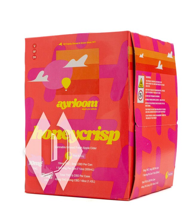 Ayrloom Honeycrisp 10mg 12oz 4pk