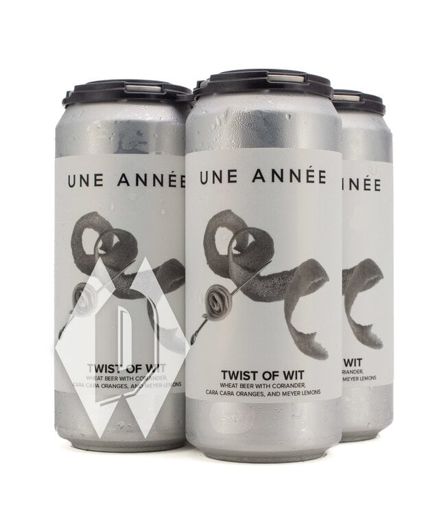 Une Annee Twist of Wit Wheat Beer 16ok 4pk