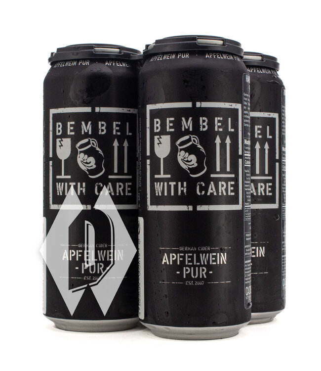 Bembel with Care Apfelwin Pur German Cider 500ml 4pk