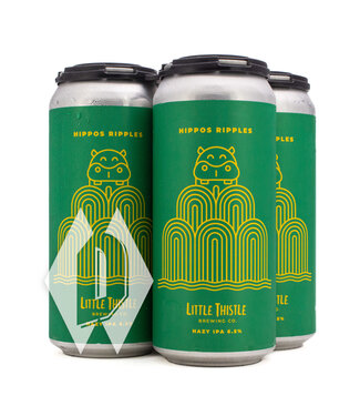Little Thistle Little Thistle Hippos Ripples Hazy IPA 16oz 4pk