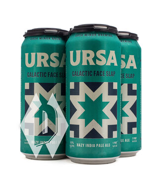Ursa Minor Ursa Minor Galactic Face Slap Hazy IPA 16oz 4pk