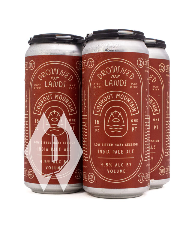 Drowned Lands Lookout Mountain Hazy Session IPA 16oz 4pk