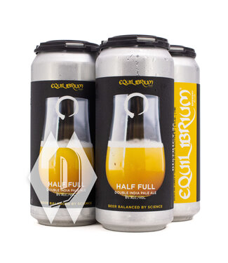 Equilibrium Equilibrium Half Full DIPA 16oz 4pk Equilibrium Equilibrium Half Full DIPA 16oz 4pk