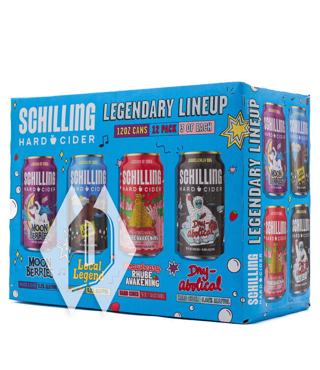 Schilling Legendary Lineup Variety 12oz 12pk