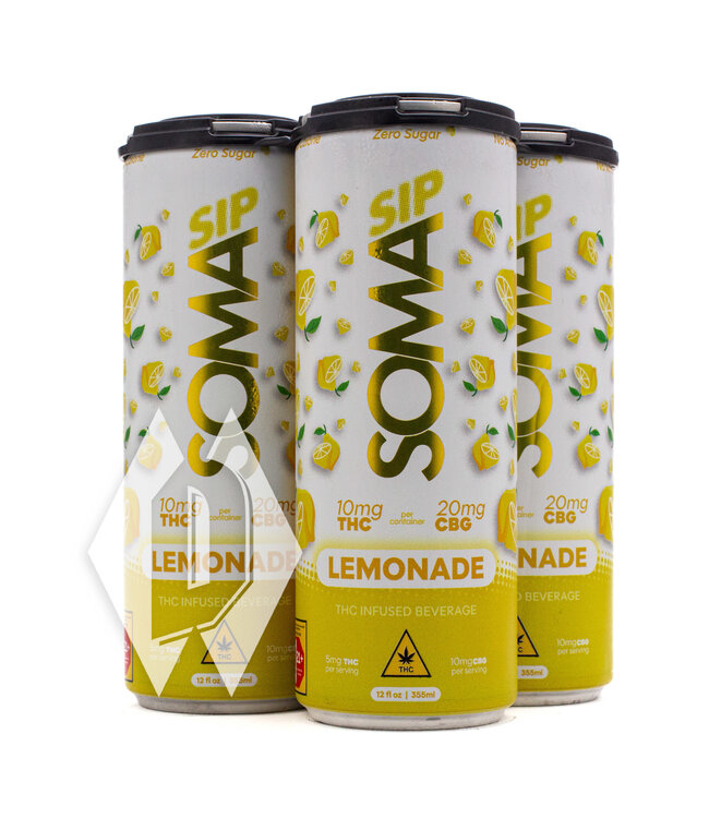 Soma Lemonade 10mg 12oz 4pk