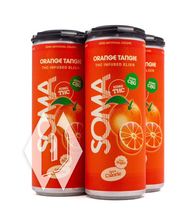 Soma Orange Tangie 10mg 12oz 4pk