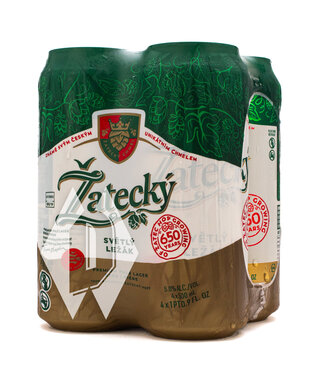 Zatecky Pale Lager 500ml 4pk