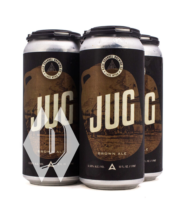 Back Channel Jug Brown Ale 16oz 4pk