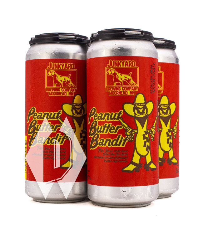 Junkyard Peanut Butter Bandit Stout 16oz 4pk