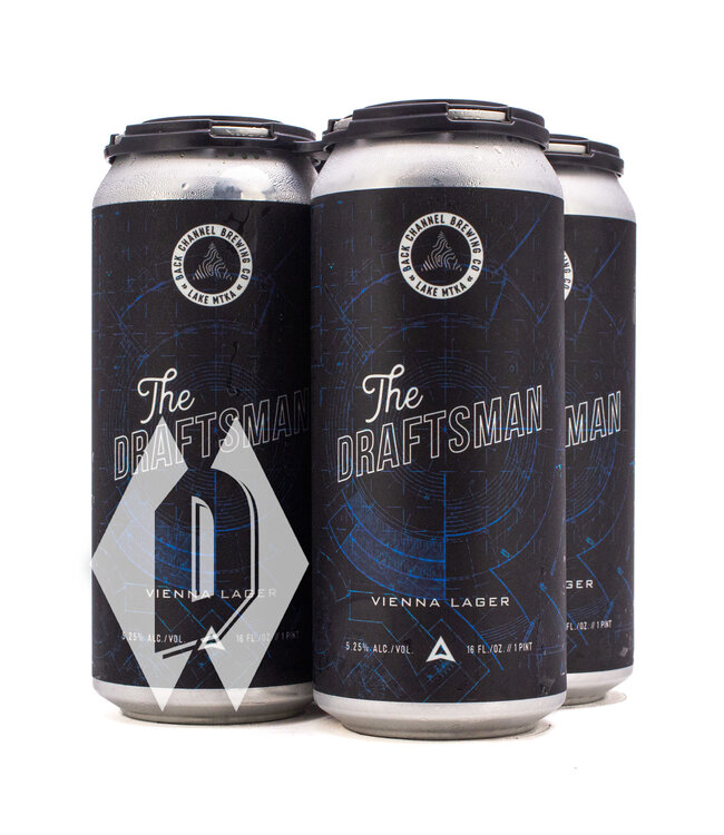 Back Channel The Draftsman Vienna Lager 16oz 4pk