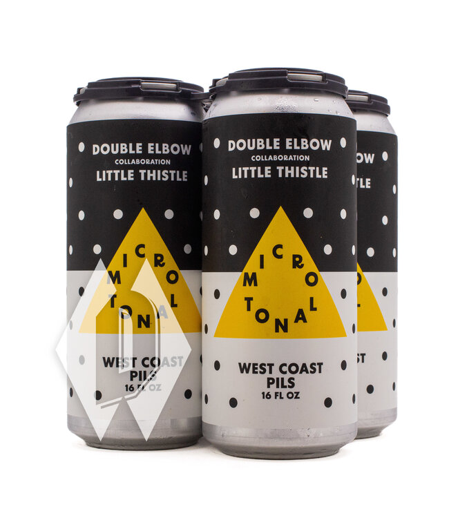 Double Elbow Little Thistle Microtonal West Coast Pils 16oz 4pk