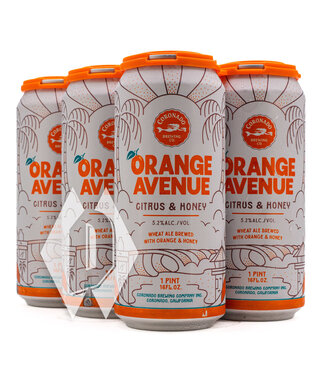 Coronado Orange Avenue Wheat Ale 16oz 4pk