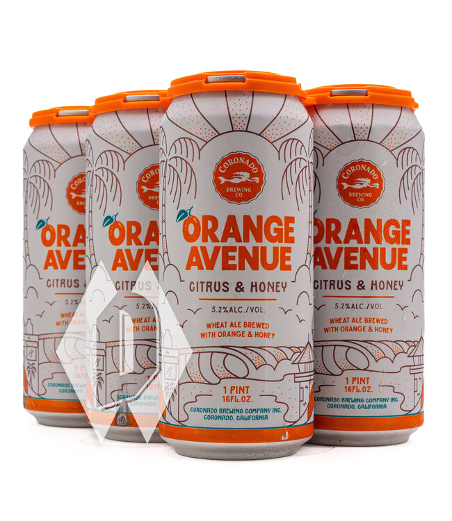 Coronado Orange Avenue Wheat Ale 16oz 6pk