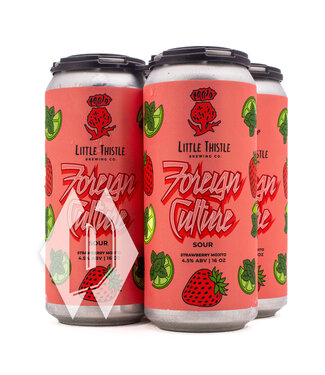 Little Thistle Little Thistle Foreign Culture Strawberry Mojito Sour 16oz 4pk