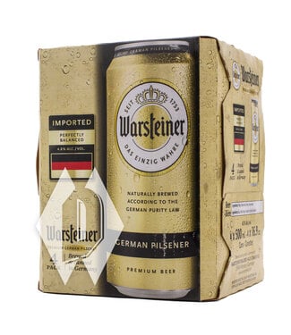 Warsteiner German Pilsener 500ml 4pk