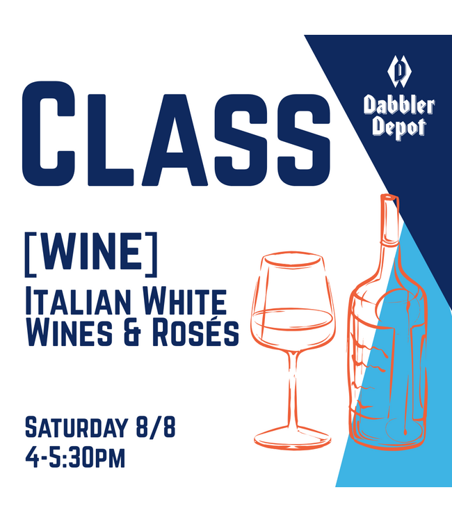 CLASS - Italian White Wines and Rosés - 8/8