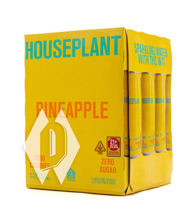 Houseplant Pineapple 3mg 12oz 4pk