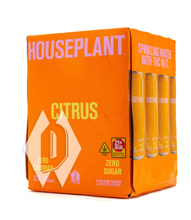 Houseplant Citrus 3mg 12oz 4pk