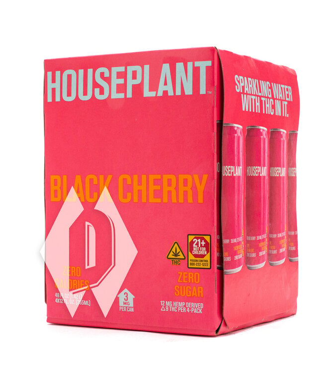 Houseplant Black Cherry 3mg 12oz 4pk