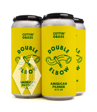 Double Elbow Cuttin Grass Am Pils 16oz 4pk
