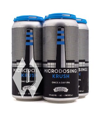 BlackStack Blackstack Microdosing Krush IPA 16oz 4pk BlackStack Blackstack Microdosing Krush IPA 16oz 4pk