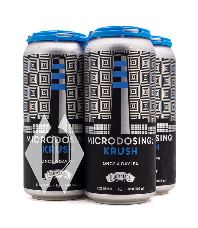 Blackstack Microdosing Krush IPA 16oz 4pk